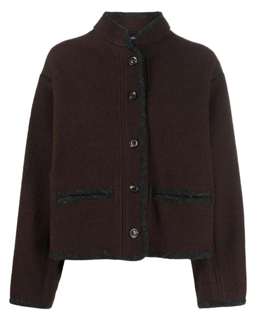 Soeur Black Olympe Wool Jacket