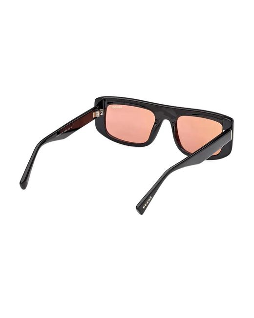 GUESS EYEWEAR Natural Rectangular-Frame Sunglasses