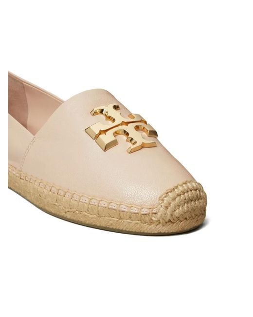 Tory Burch Natural Eleanor Espadrilles