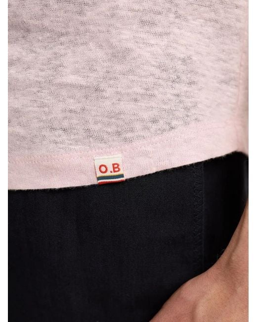 Orlebar Brown Pink Ob T-Shirt for men