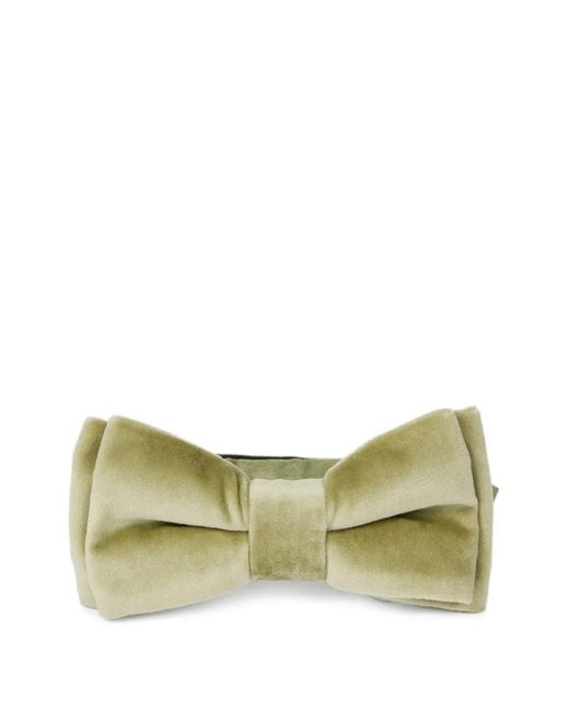 Paul Smith Green Textured Pleated Bow Tie for men