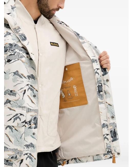 Columbia Natural Graphic-Print Long-Sleeve Jacket for men