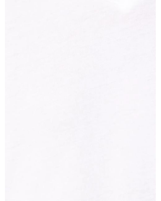 Orlebar Brown White Men's Ob-v V-neck T-shirt for men