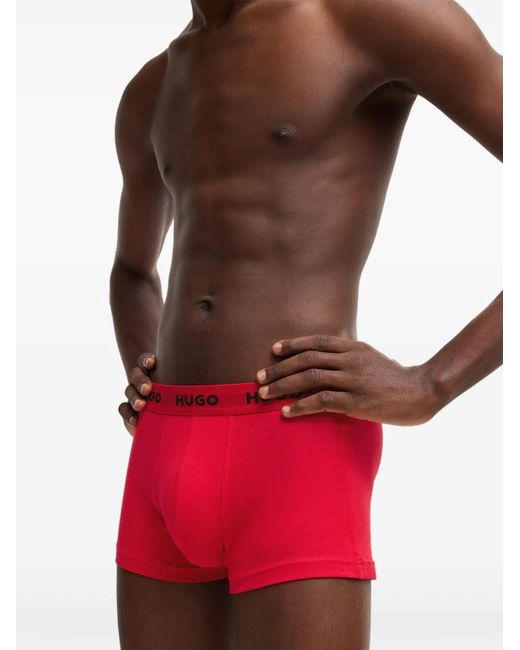 HUGO Boxershorts in het Red voor heren