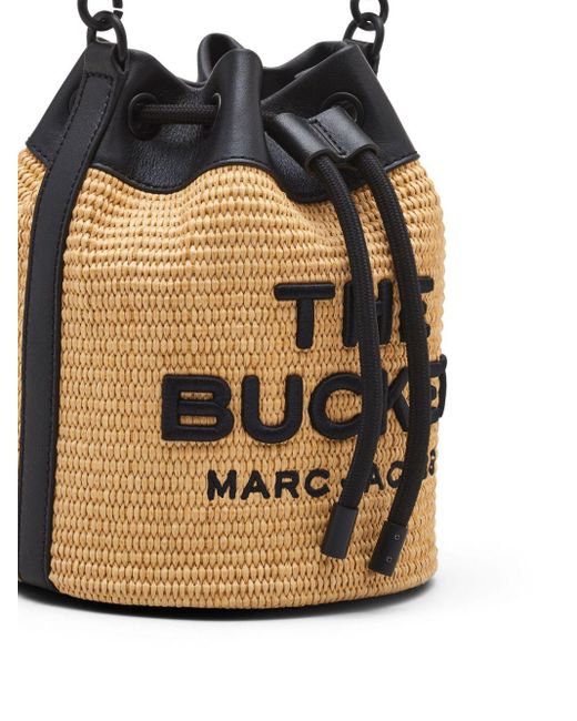 Marc Jacobs Black The Woven Bucket Bag