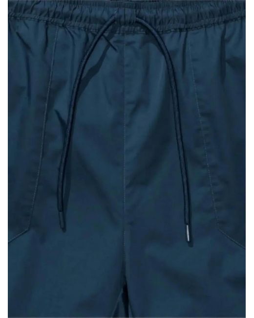 Undefeated Blue Drawstring Pocket Shorts for men