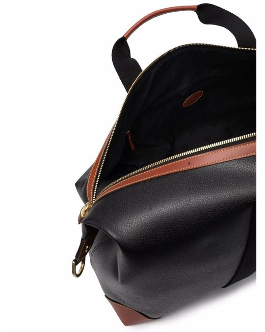 Mulberry Black Zip-Up Duffle Bag for men
