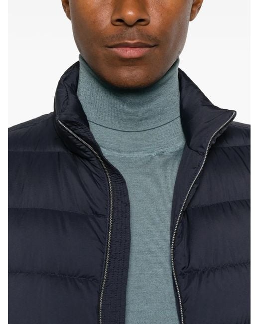Chaleco Acolchado Con Capucha Herno de hombre de color Blue