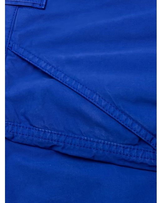 メンズ Stone Island コンパスバッジ パンツ Blue