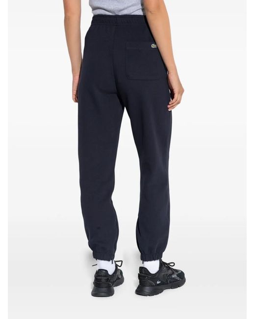 Lacoste Blue Elastic-Cuff Track Pants