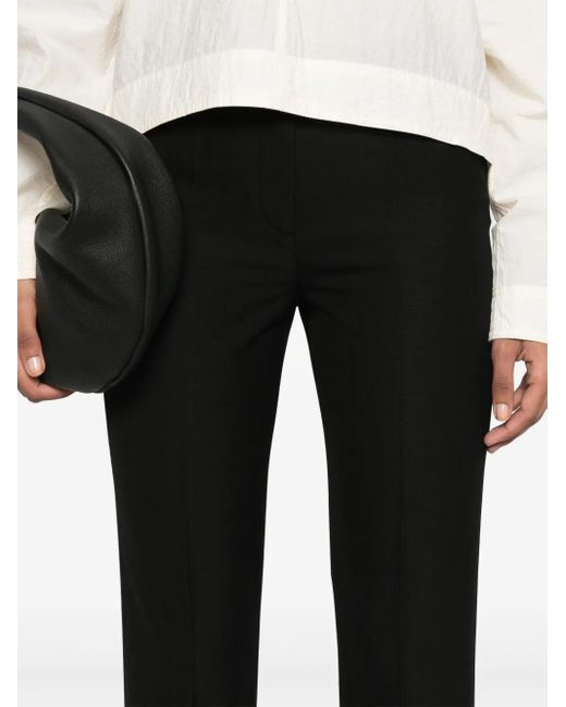 Totême  クロップド ストレートパンツ Black