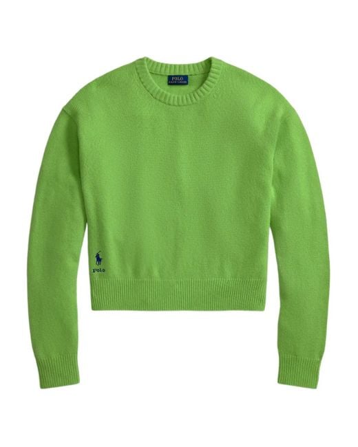 Polo Ralph Lauren クルーネックセーター Green