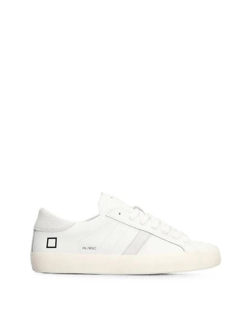 Date White Hill Low Leather Sneakers for men