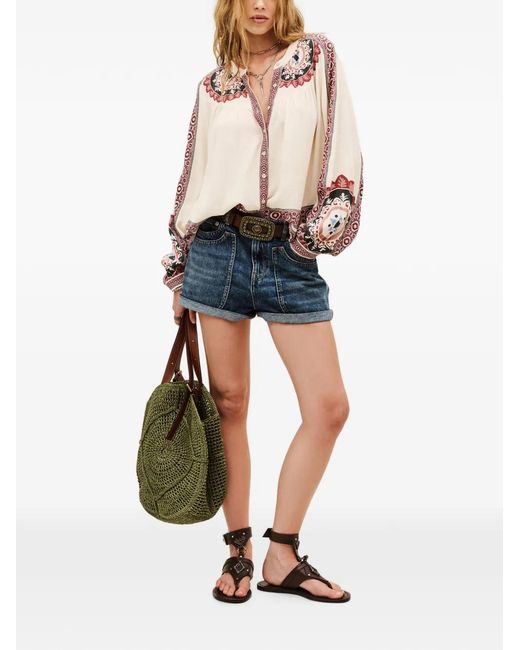 Ba&sh Pink Valda Shirt