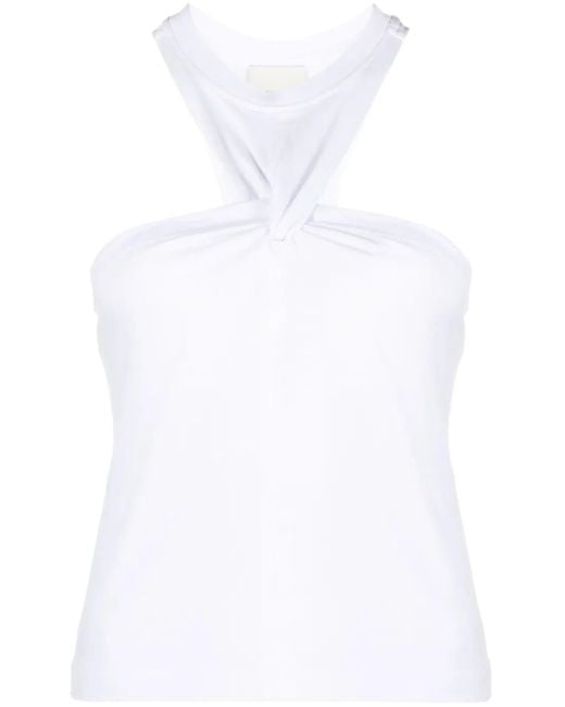 Isabel Marant Zineba ノット トップ White