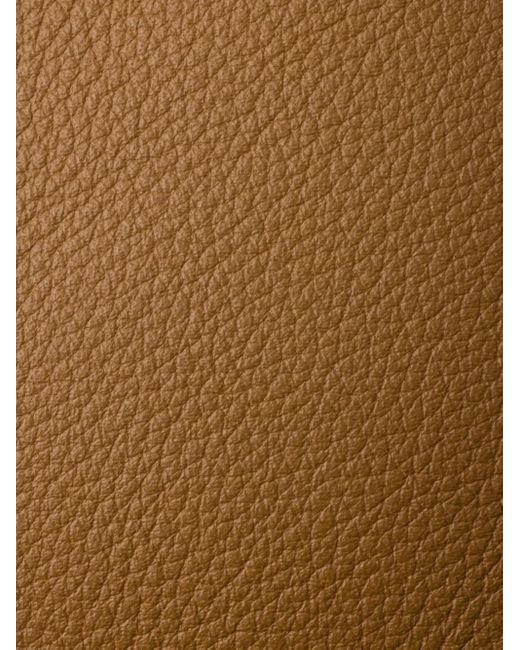 Prada Brown Leather Pouch Bag