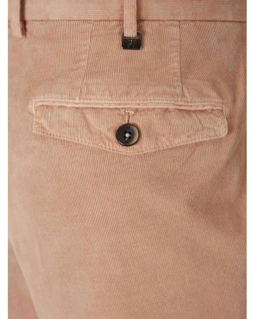 PT Torino White Belt-Loops Shorts for men