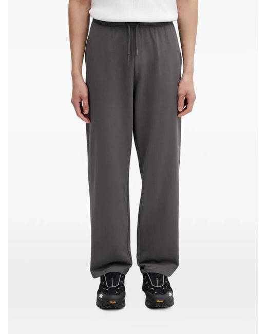 The North Face Gray Logo-Embroidered Drawstring Sweatpants for men