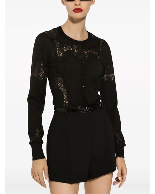 Dolce & Gabbana Black Sweaters