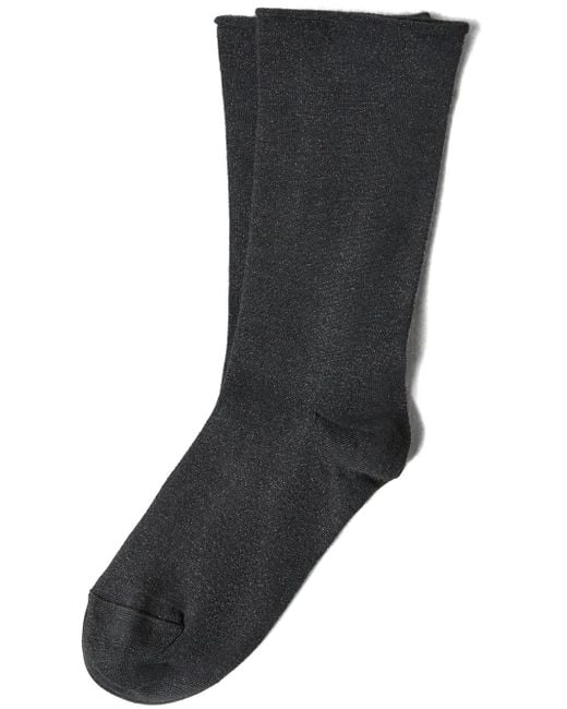 Brunello Cucinelli Enkelsokken in het Gray