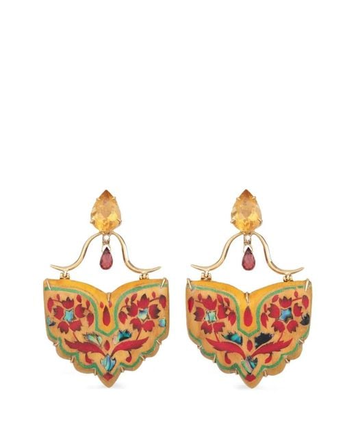 Silvia Furmanovich White Diamond Earrings