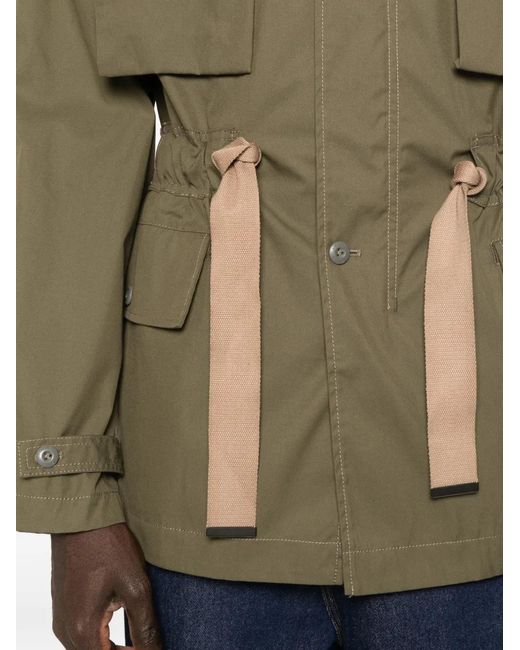 G-Star Green Field Drawstring-Waist Jacket for men