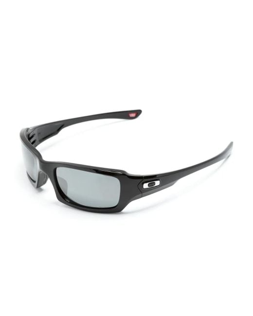 Oakley Black Tinted Square-Frame Sunglasses for men