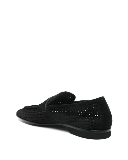 Fabi Black Riviera Loafers for men