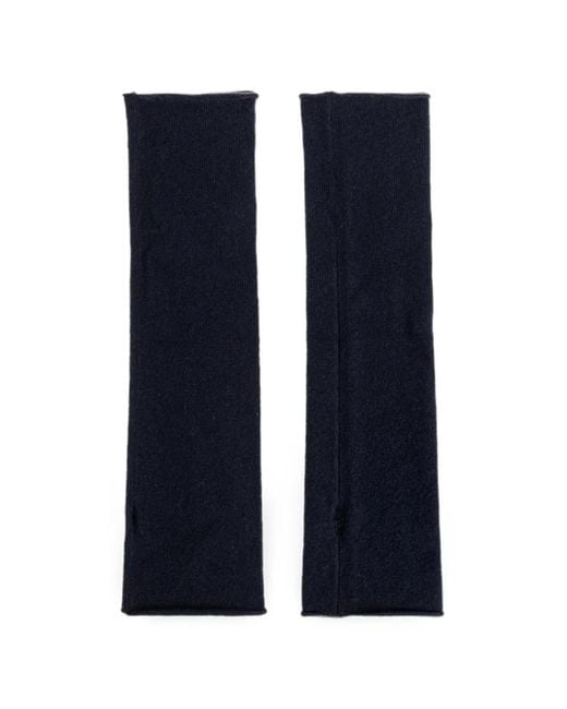 Lisa Yang Blue Aspen Fingerless Gloves