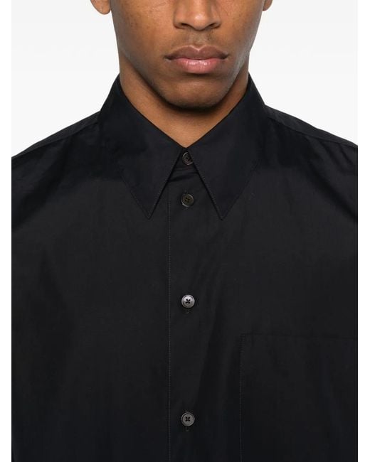 Jil Sander Blue Long-Sleeve Shirt for men