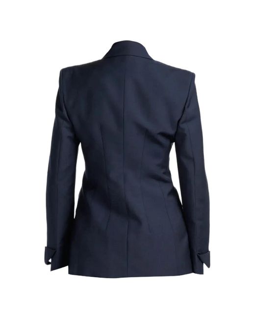 Sa Su Phi Blue Double-Breasted Blazer