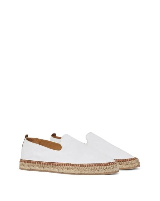 Scarosso White Martin Espadrilles for men