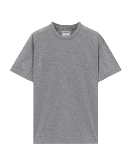メンズ Wooyoungmi ロゴ Tシャツ Gray