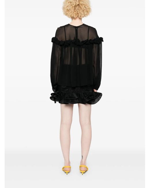 Ulla Johnson Peggy ブラウス Black