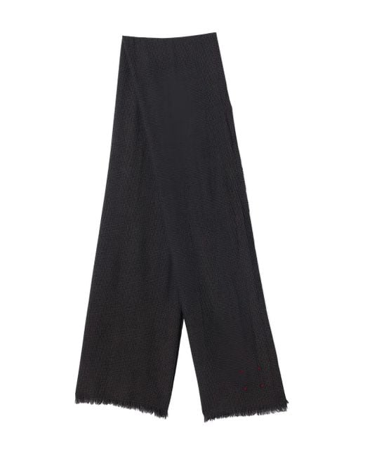 Destin Blue Wool Scarf for men