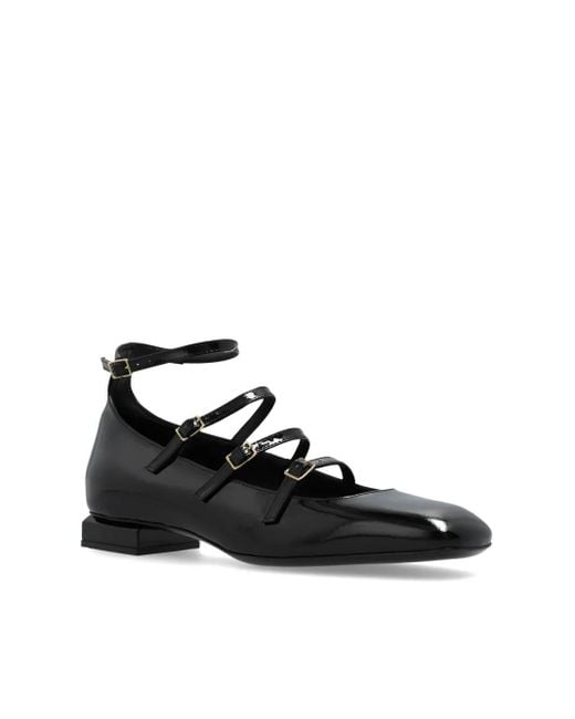 Agl Attilio Giusti Leombruni Black Angie Ballerina Shoes