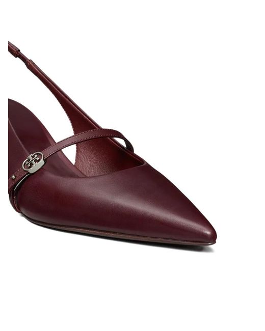 Tory Burch Brown Slingback Sandals