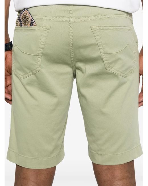 Jacob Cohen Natural Lou Bermuda Shorts for men