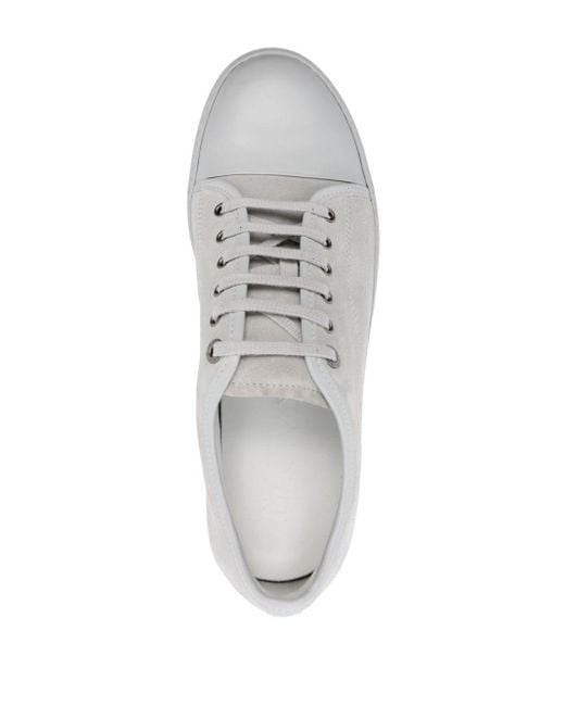Lanvin Dbb1 Suède Sneakers in het White voor heren