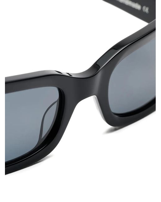 Sun Buddies Black Junior Jr Rectangle-Frame Sunglasses