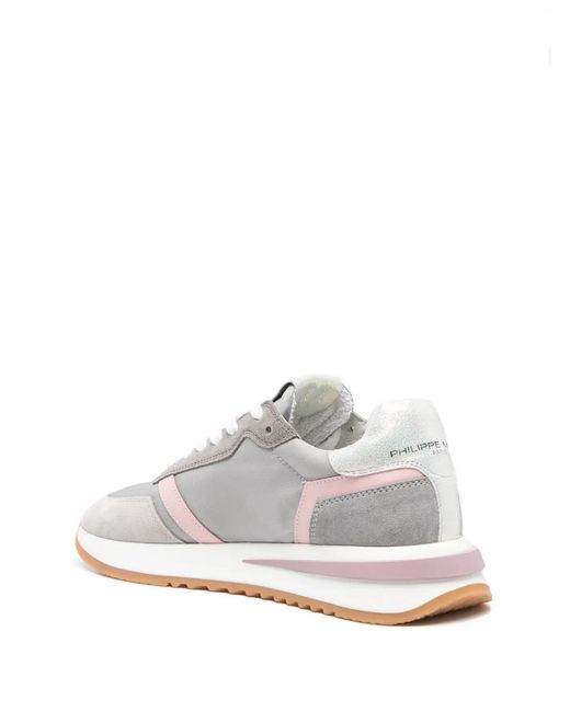 Philippe Model White Flat Shoes