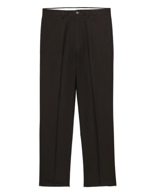 メンズ Prada ウールパンツ Black