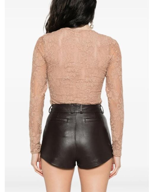 Zimmermann Natural Lace Bodysuit