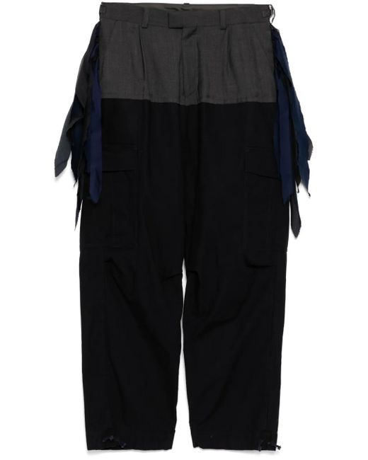 Undercover Broek Met Vlakken in het Black