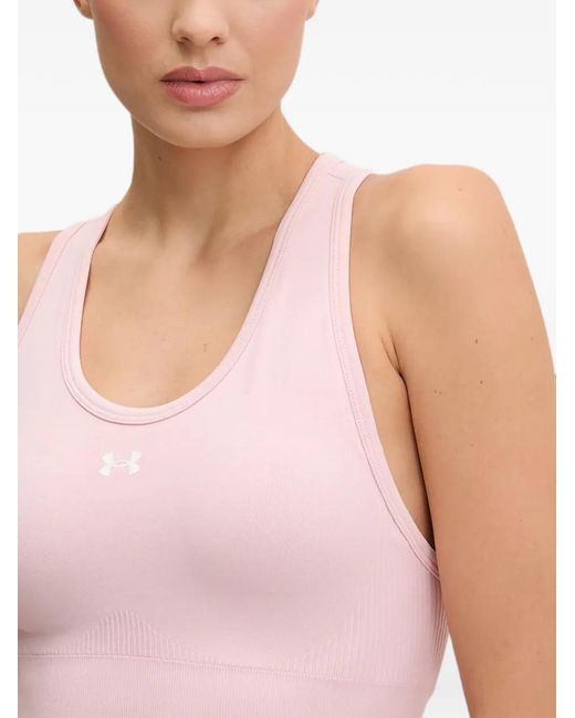 Under Armour Purple Seamless Racerback Sports Bra