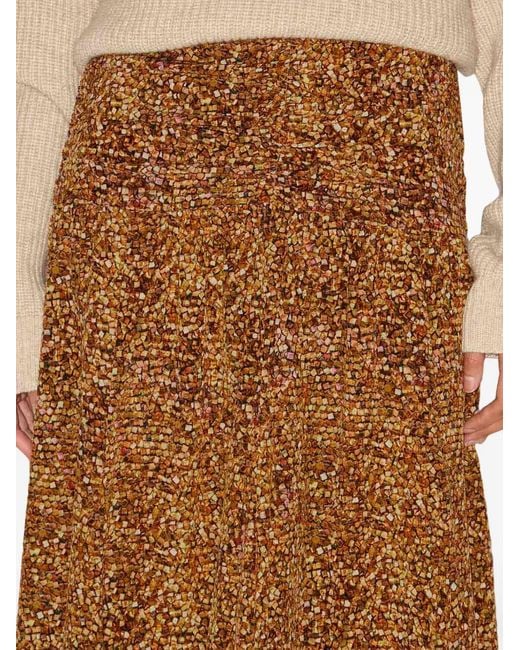Isabel Marant Brown Syana Maxi Skirt
