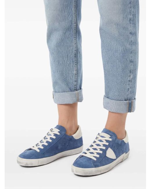 Philippe Model Blue Paris Sneakers for men