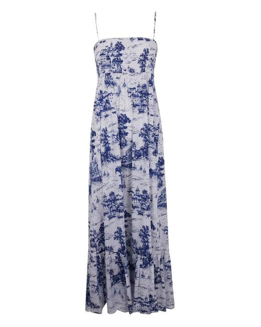 Mc2 Saint Barth Blue Jemma Kleid