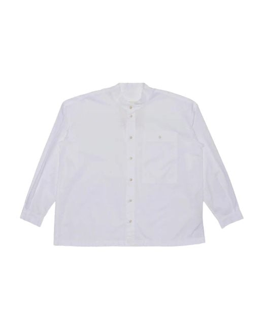 Toogood White Physician Chest-Pocket Shirt for men