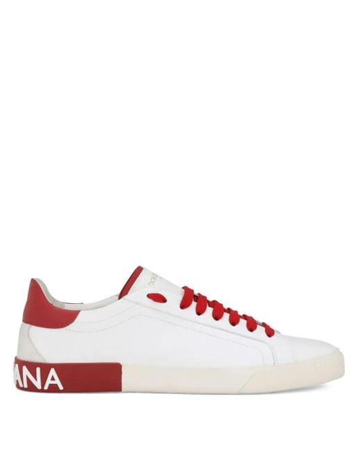 Dolce & Gabbana White Low Sneaker for men
